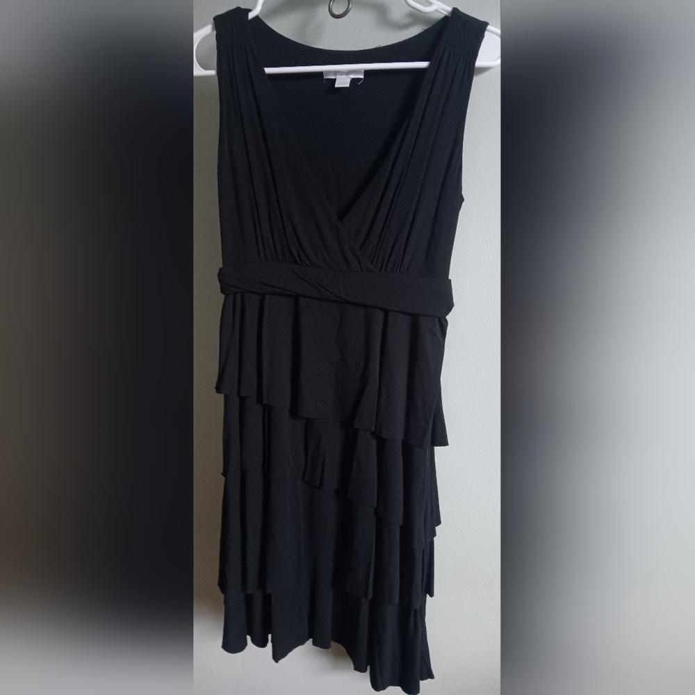 New York & Co XS Soft Ruffle Dress